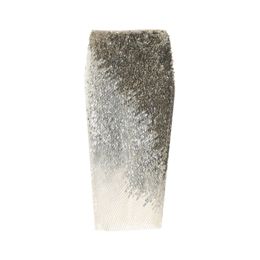 Elisabetta Franchi Women Metallic Tulle Skirt